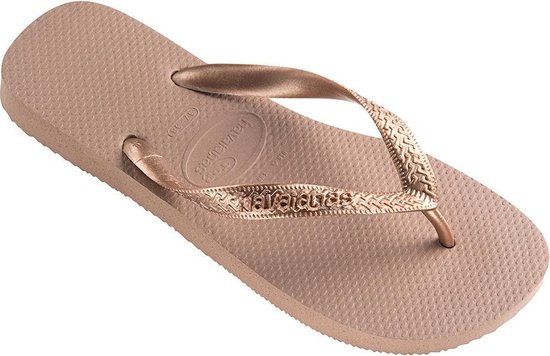 Havaianas Top Tiras - 33/34 - Dames Slippers - Rose Gold