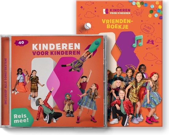 Kinderen voor Kinderen 40 - Reis Mee! + Vriendenboekje (CD)