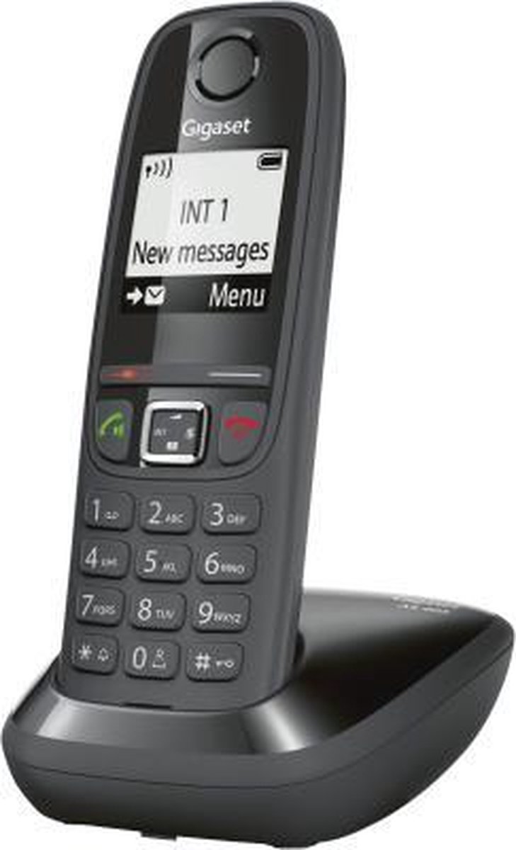 Gigaset AS405 - Single DECT telefoon - Zwart