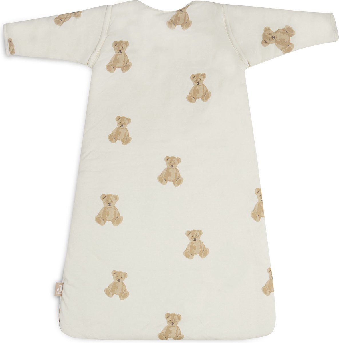 Jollein Baby Winterslaapzak met Afritsbare Mouw 110cm - Teddy Bear