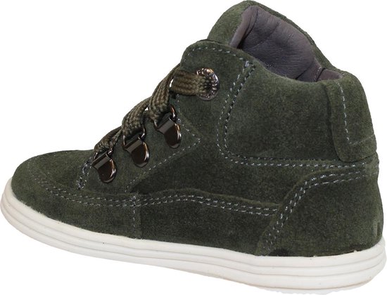 BunniesJR Sjimmie Stoer Jongens Veterschoenen - Army Green - Maat 21