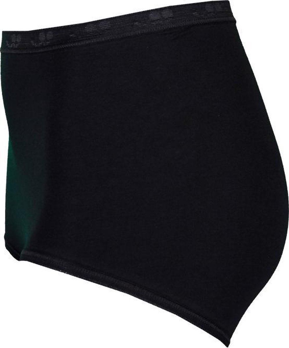 Sloggi - Maat 42 - Basic Maxi 4pack Dames - zwart