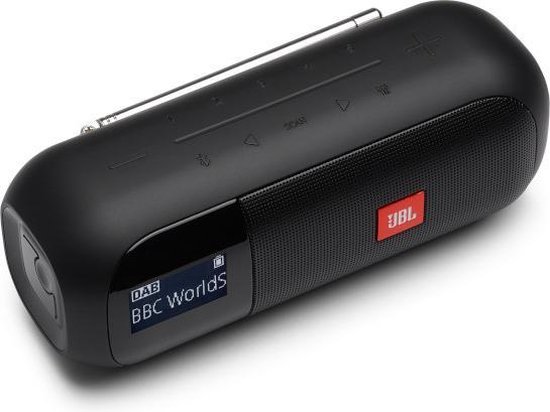JBL Tuner 2 - Draagbare DAB+ radio met Bluetooth - Zwart