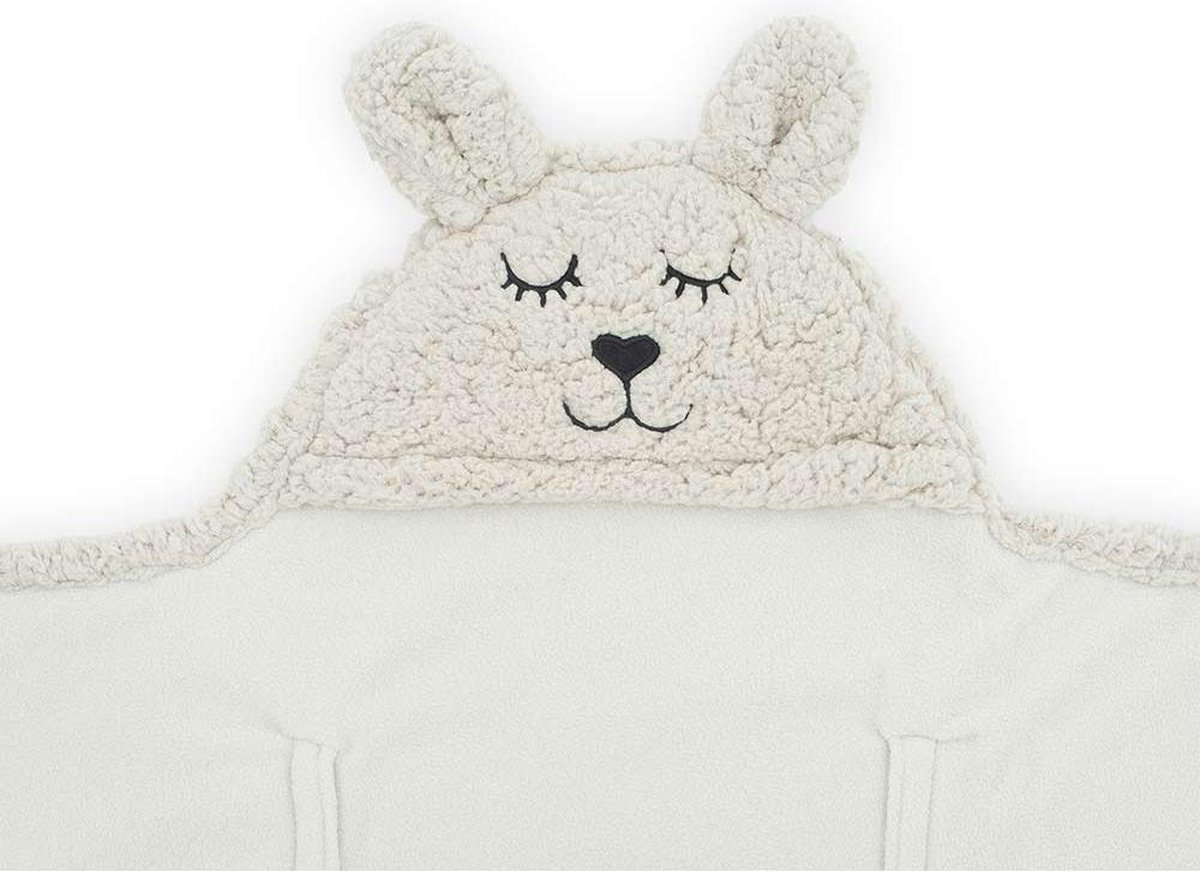 Jollein Wikkeldeken Bunny 100x105cm - Nougat