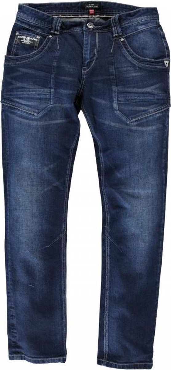 Cars Jeans - Maat 38/34 - Heren BEDFORD 601 Regular Comfort Stretch Dark Used
