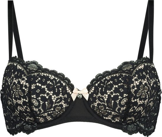 lingerie, bra, lace, black, underwear