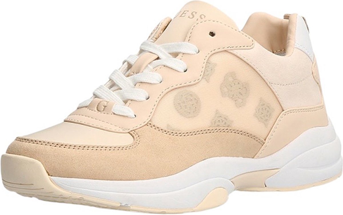 Guess Luckee Dames Sneakers - 39 -Beige