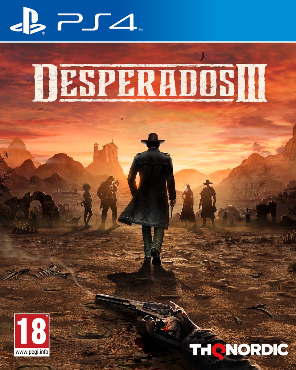 Desperados 3 - Playstation 4 Boek, Publicatie, Volwassene, Man, Persoon