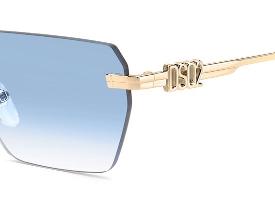 Dsquared2 D2 0102/S Ovaal Metaal Heren Zonnebril