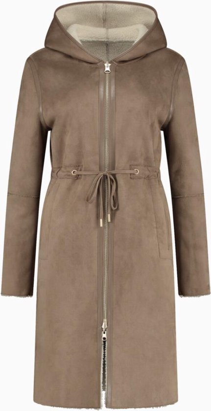 Goosecraft Maat XS GC Madelyn coat Dames Jas -  Bruin
