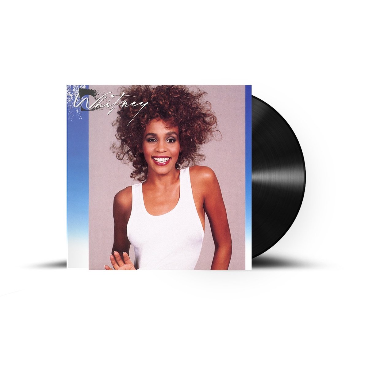 vinyl, LP, album, plaat, whitney houston staples