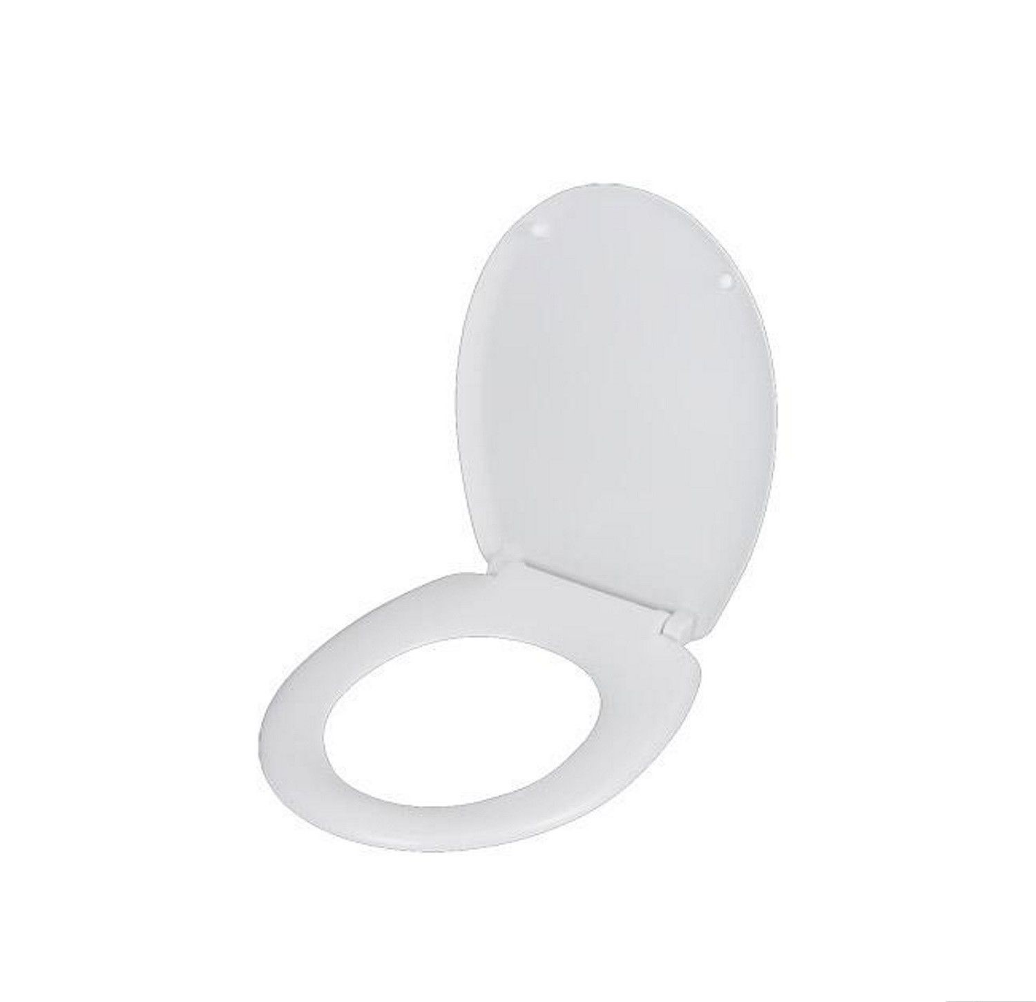 Allibert Click-n-Seat 37,7x5x45 cm Afklikbaar Toiletzitting Soft-Close Glanzend Wit