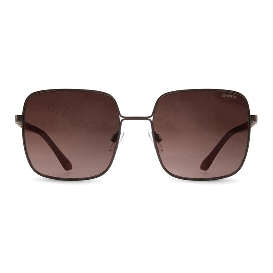 Sinner Madiki zonnebril - Mat bruin metaal