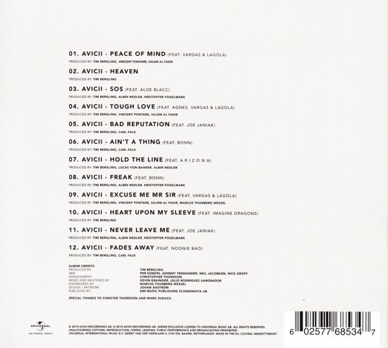 Koopjeshoek - Avicii - Tim (CD)