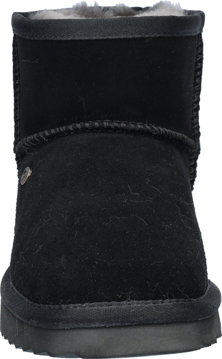 Warmbat - Maat 38 - Wallaby Women Suede Boot Dames Laarzen - Zwart