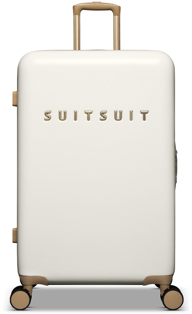 koffer, trolley, hardcase, roller, beige