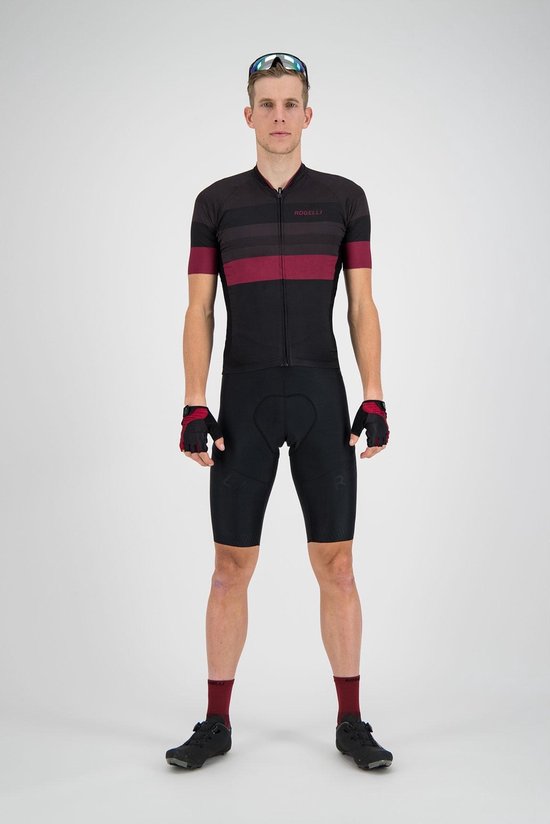 Rogelli - Maat L Wielerbroek met Bretels Halo - Zwart