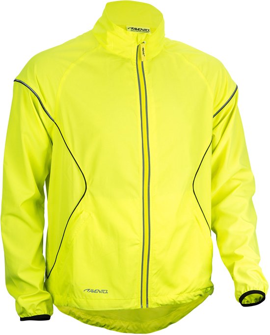 Avento Maat S Runningjack - Unisex - Neon Yellow - Geel/Zwart