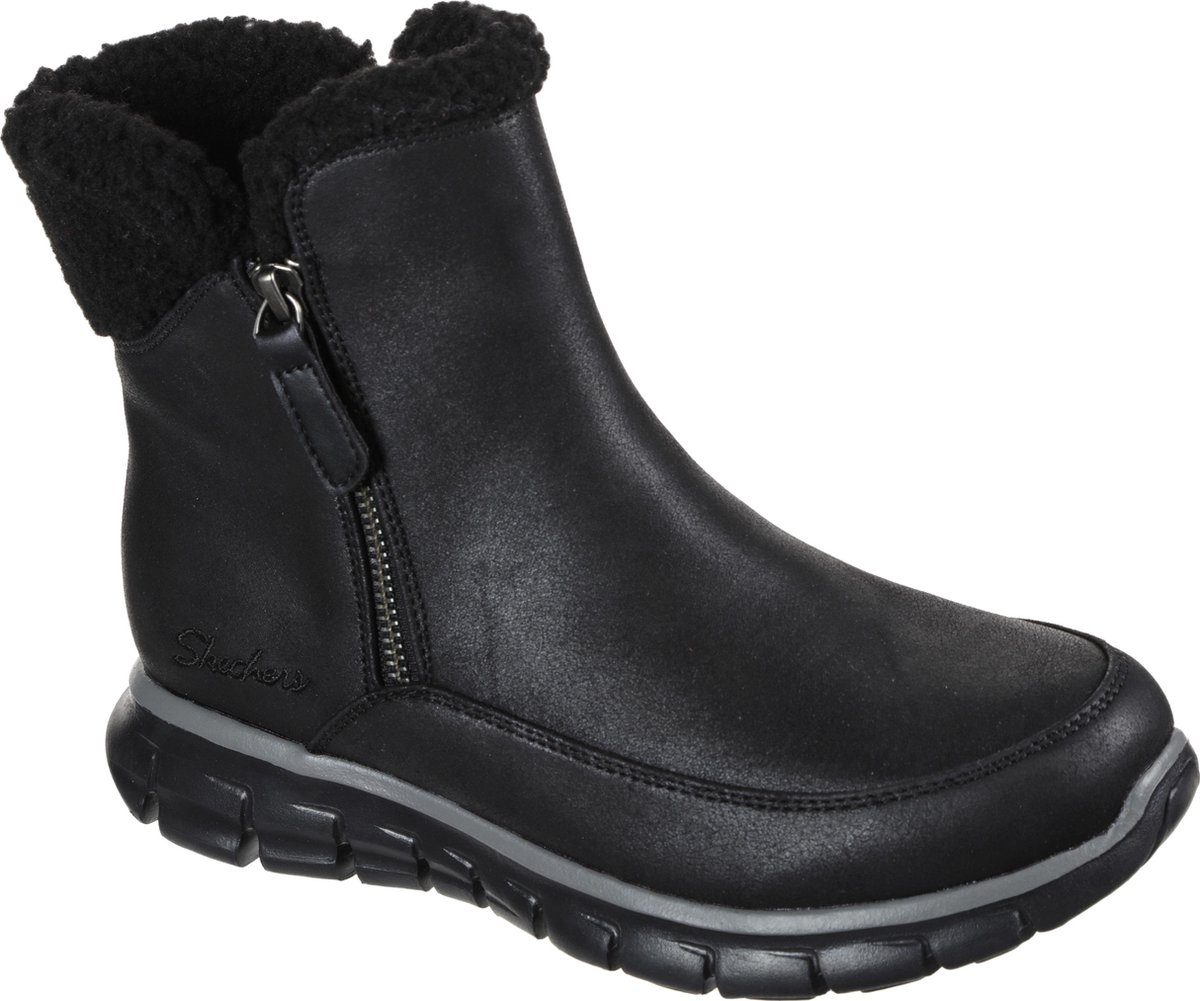 Skechers - maat 41 - Synergy-Collab Dames Laarzen - Black