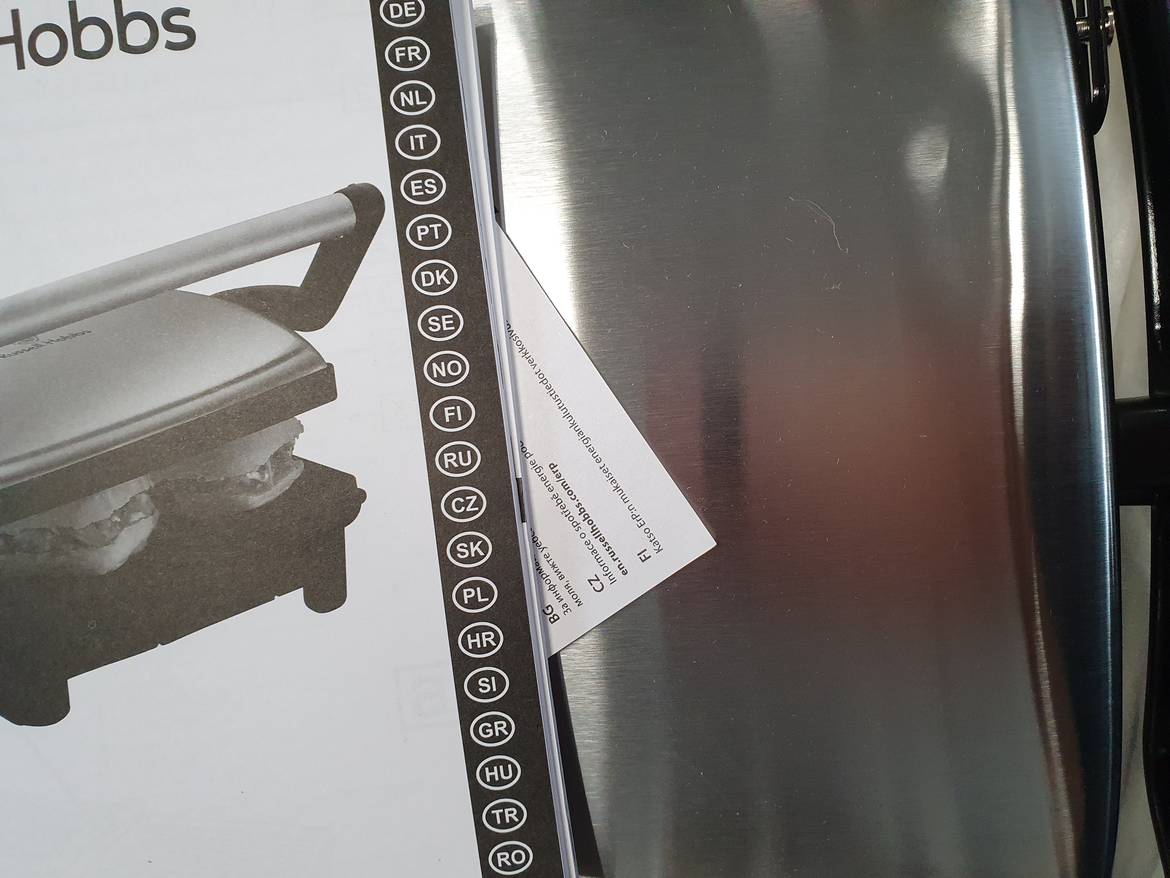 Russell Hobbs 17888-56 Cook at Home 3 in 1 Paninimaker- Contactgrill / Tafelgrill