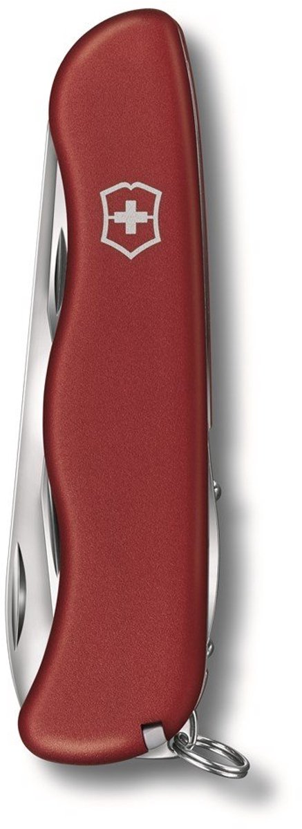zakmes, zekere multitool, Swiss, rood, sleufvork