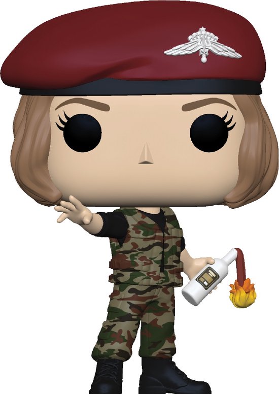 Funko Pop #1461 Funko Pop! Town: Television: Stranger Things Season 4 - Hunter Robin with Molotov Co