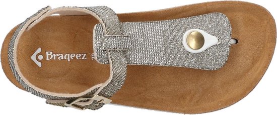 Braqeez - 32 - Sammy Spain Meisjes Sandalen - Goud