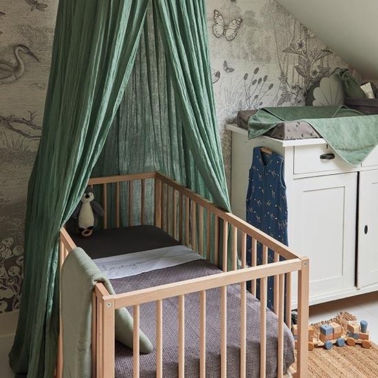 Jollein Klamboe vintage 245cm ash green