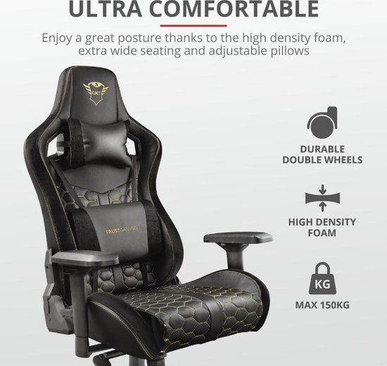 Trust GXT 712 Resto Pro Gaming Stoel