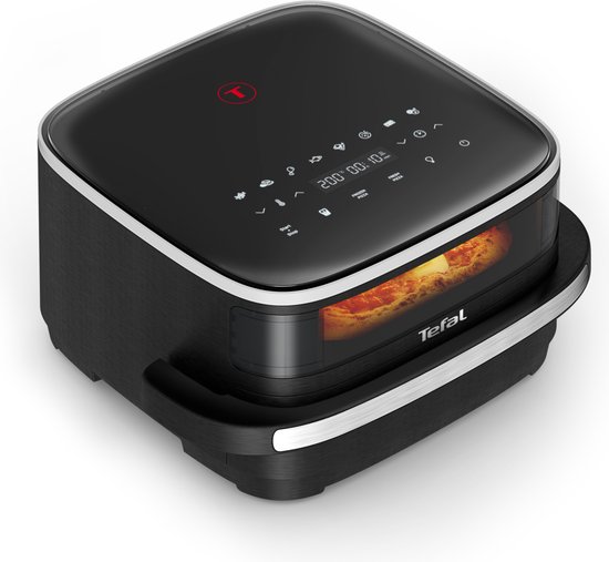 Tefal Easy Fry XL Surface FW4018 - Airfryer 4L - Pizza Tot 27 cm - 10 Programma's - Extra-Crisp - 70% Energiebesparing - Voor 4 Personen