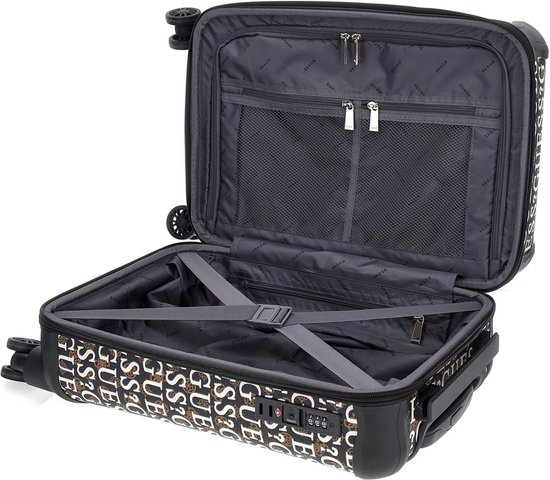 Guess Stark 18 in 8 Wheeler Dames Reiskoffer - Brown Multi - One Size