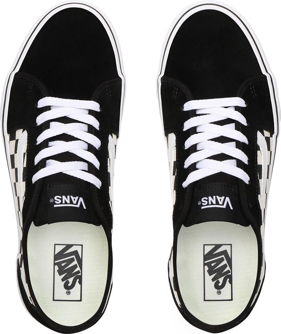 Vans Filmore Decon - 40 - Checkerboard Heren Sneakers - Black/Whte