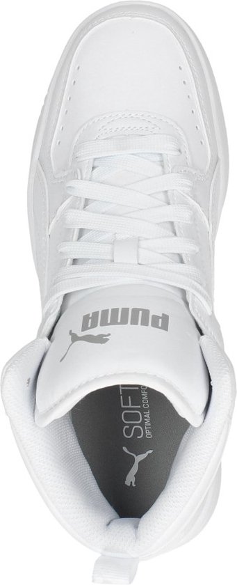 PUMA Rebound JOY Jr -maat 36- Unisex Sneakers - White/Limestone