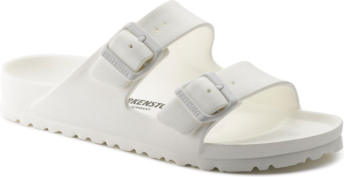 Birkenstock Slippers Heren - 43 - Arizona EVA - 129441 White