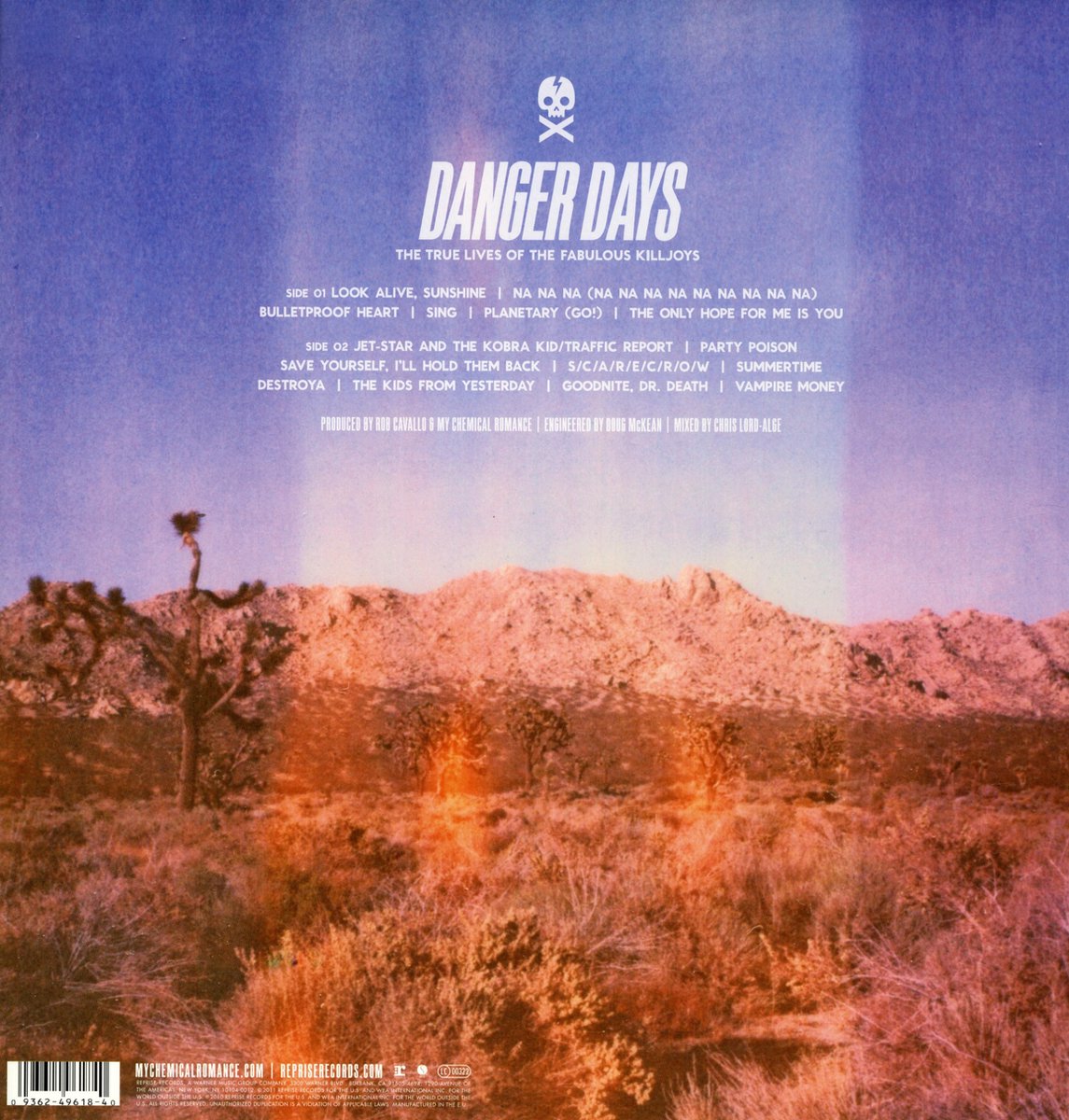 Danger Days: The True Lives of the Fabulous Killjoys (LP)
