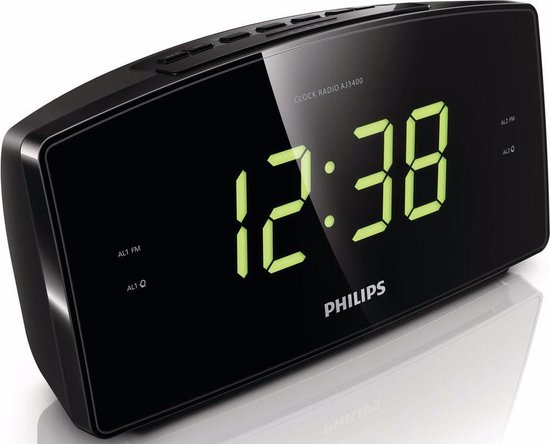 Philips AJ3400 - Wekkerradio - Zwart