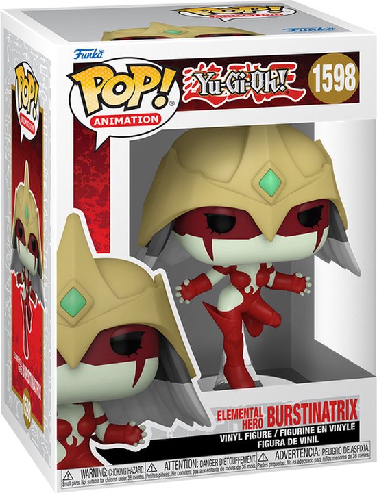 Funko Pop #1598 Funko Pop! Animation: Yu-Gi-Oh! - Elemental HERO Burstinatrix