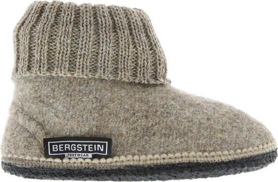 Bergstein Cozy - maat 40 - Sloffen Unisex - Beige