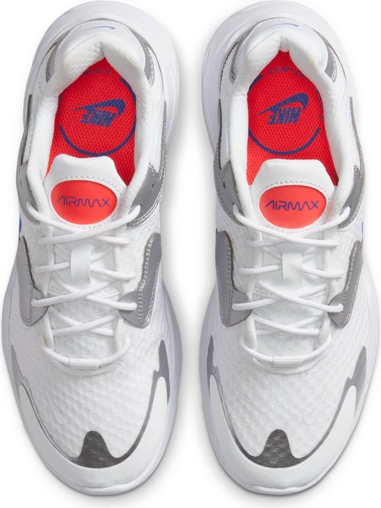 Nike Air Max 2X Dames Sneakers - 38 - White/Racer Blue-White-Metallic Silver