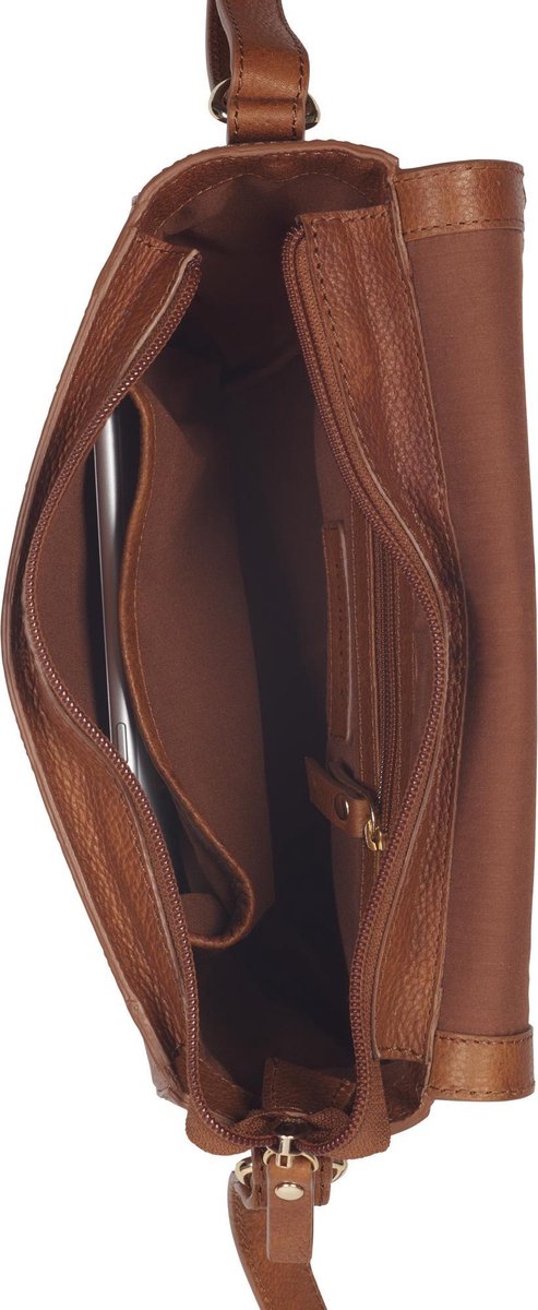 BURKELY Crossover Laura Crossbodytas - Cognac