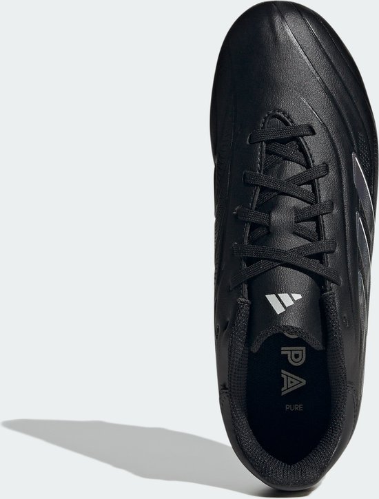 adidas Performance Copa Pure II League - maat 36 2/3- Firm Ground Voetbalschoenen - Kinderen - Zwart