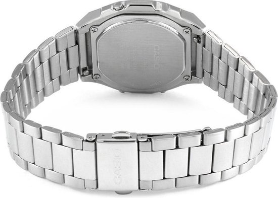 Casio Vintage A1000D-7EF Dameshorloge 38 mm - Zilverkleurig