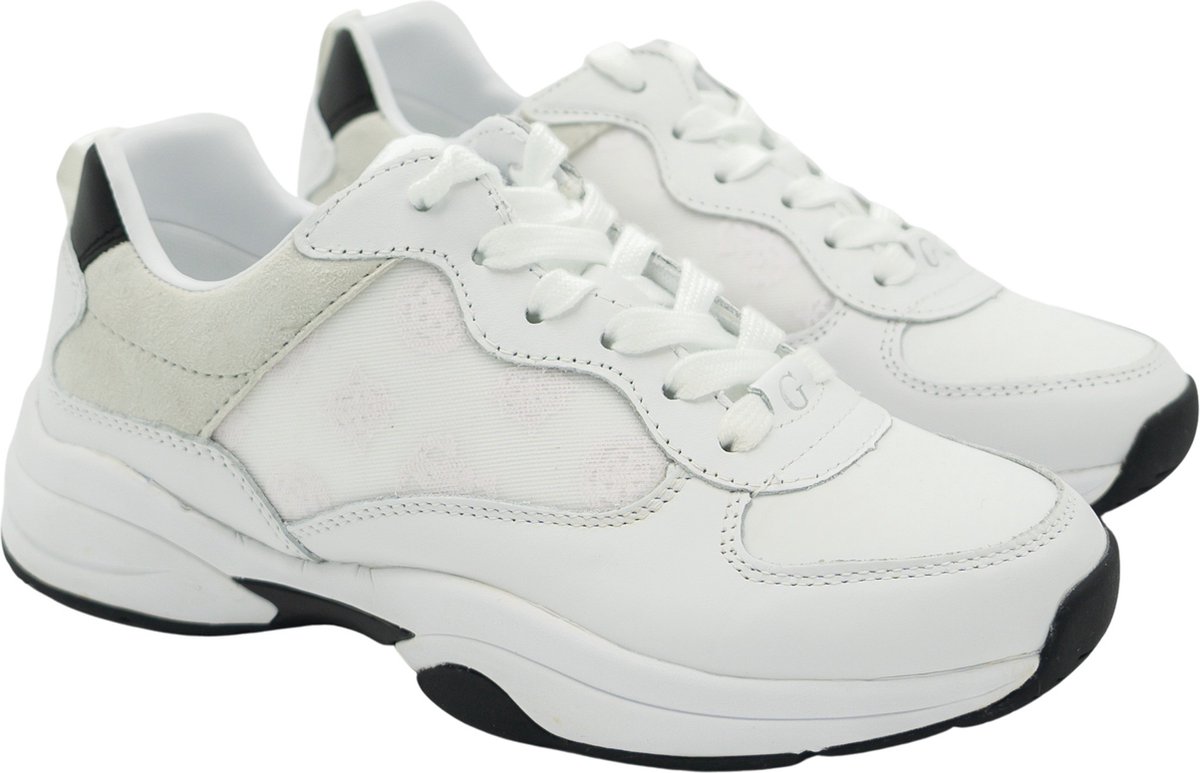 Guess -maat 37 - Luckee Dames Sneakers - Wit