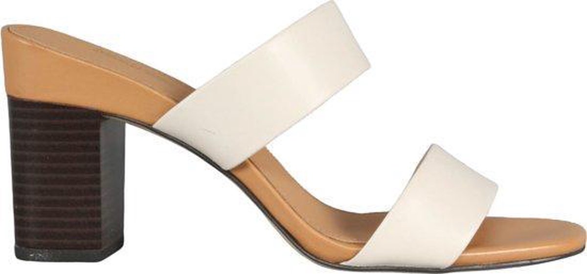 sandalen, hakken, tweeband, open-toe, sandalen met hak