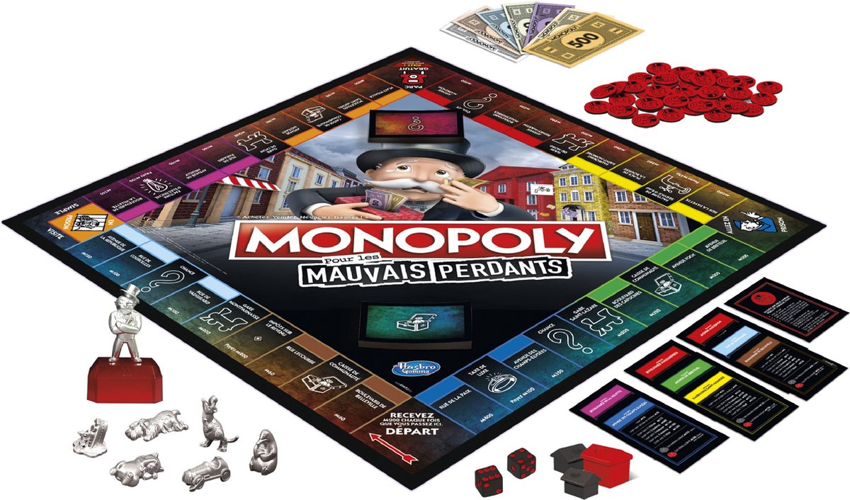 Monopoly Mauvais Losers - Bordspel - Bordspel - Franse versie