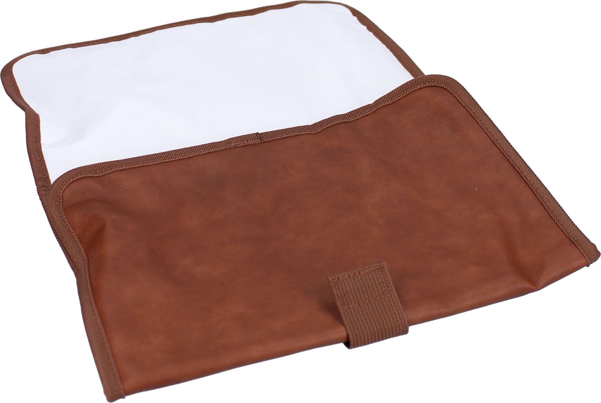 Kidzroom Care Blessing Luiertas rugzak - Bruin - Verschoonmatje - Verstelbare schouderband