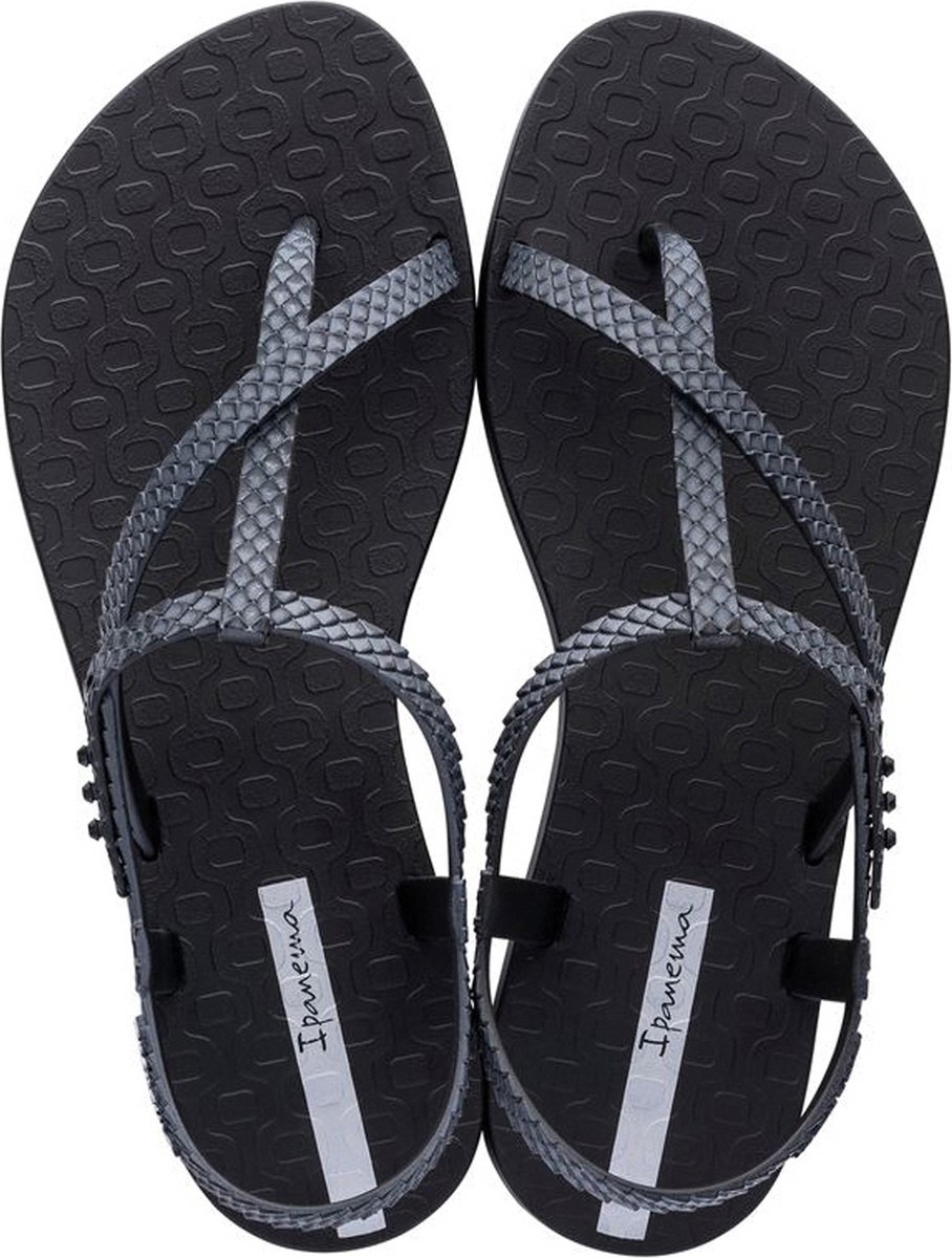 Ipanema - maat 40 -Class Wish Sandalen Dames - Black/Dark Grey