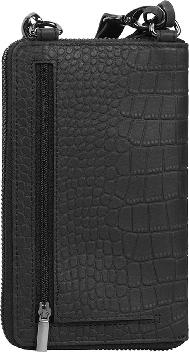 BURKELY Dames Phonebag Lynn - Zwart