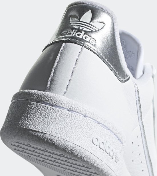 adidas Continental 80 W Dames Sneakers - 38 - Cloud White/Cloud White/Silver Met.