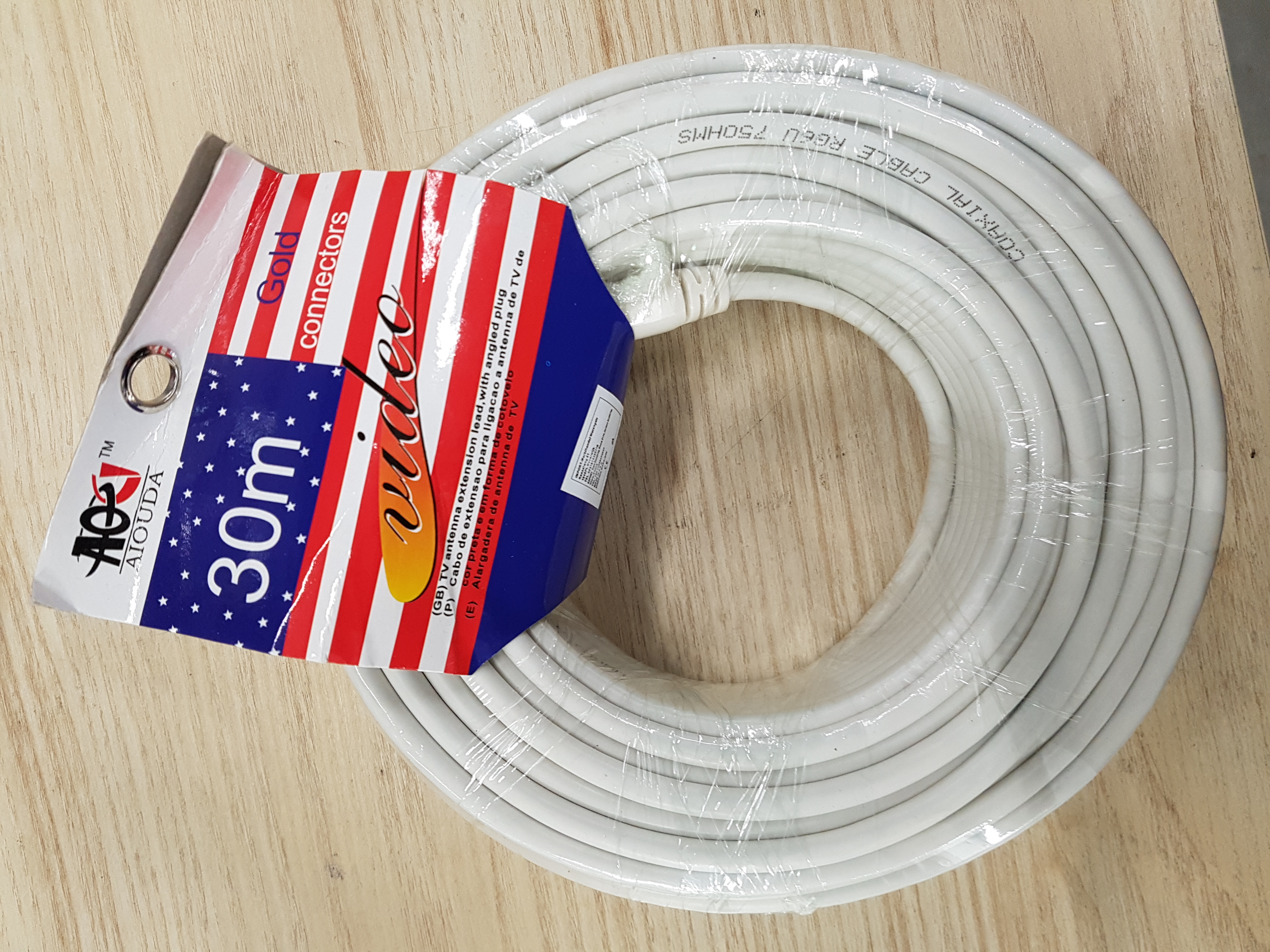 Aiouda 30m Coax kabel  RG6U